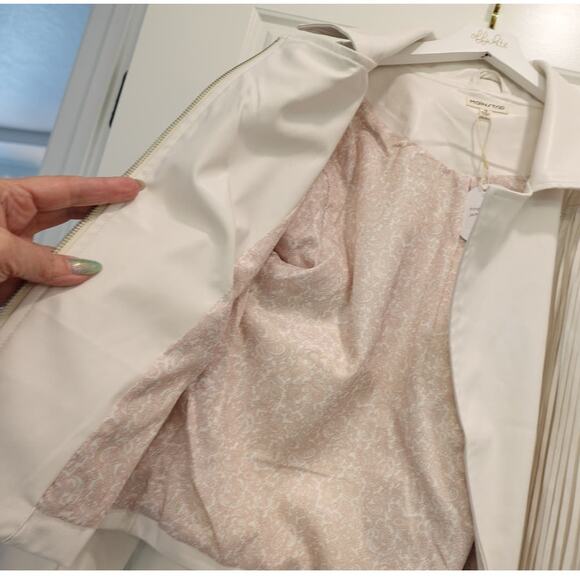 MAIN STRIP CREAM FRINGED SHORT CROP JACKET Boho WOMANS Large - Picture 7 of 11